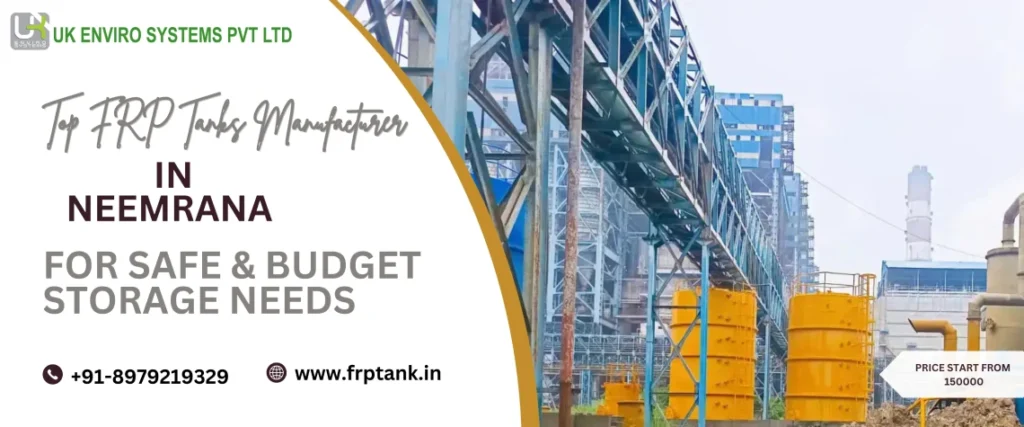 FRP Tanks Manufacturer in Neemrana