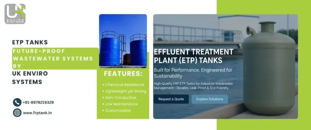 Effluent Treatment Plant Tanks