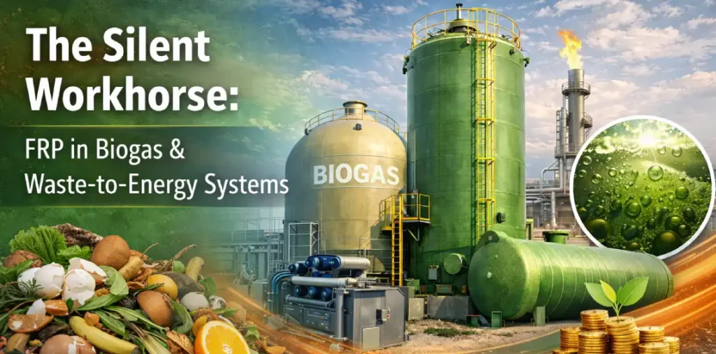 FRP Biogas Digester Tank