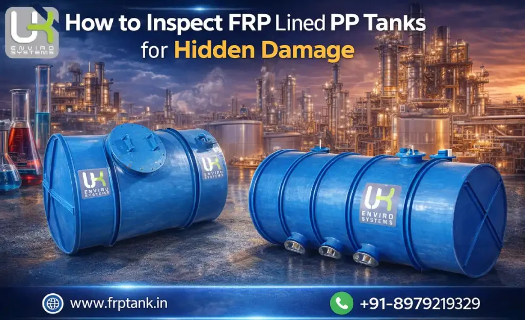 FRP Lined PP Tanks