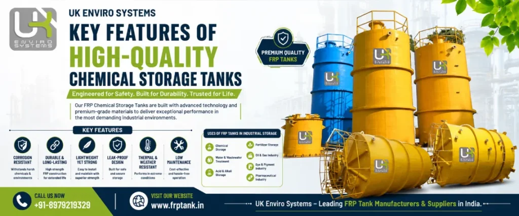 Industrial Chemical Storage Tank Manufacturers in Ghaziabad
