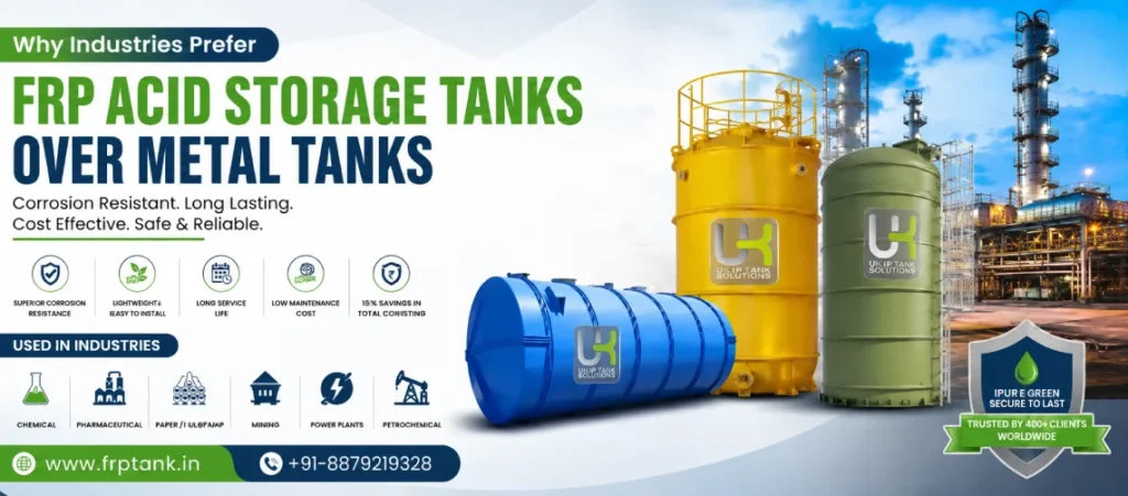 FRP Acid Storage Tanks