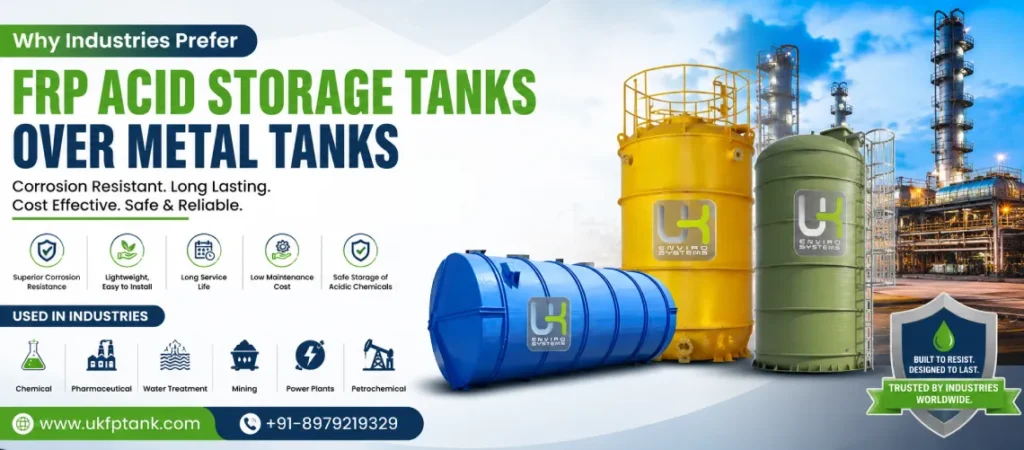 FRP Acid Storage Tanks