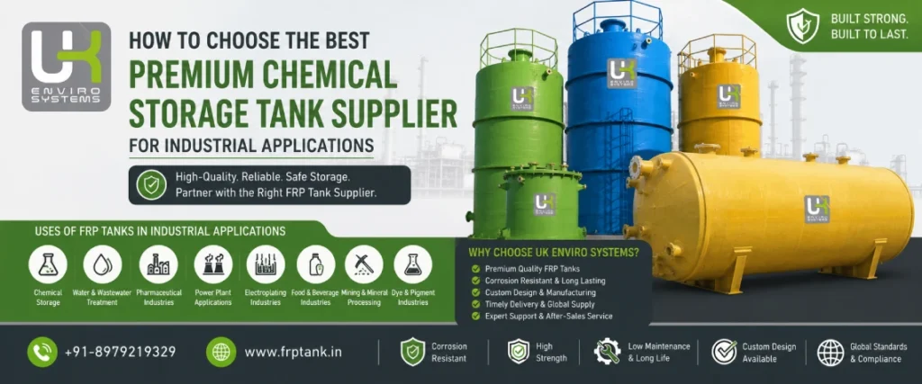 Premium Chemical Storage Tank Supplier in Ghaziabad